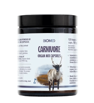 Buy Biomed Carnivore Organ Mix Capsules at LiveHelfi