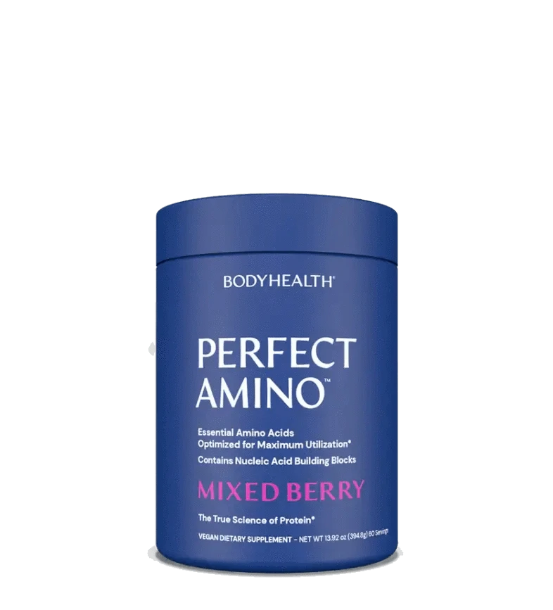 Buy BodyHealth Perfect Amino Powder - Mixed Berry 60 Servings at LiveHelfi