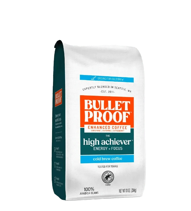 Buy Bulletproof The High Achiever Cold Brew Ground Coffee at LiveHelfi