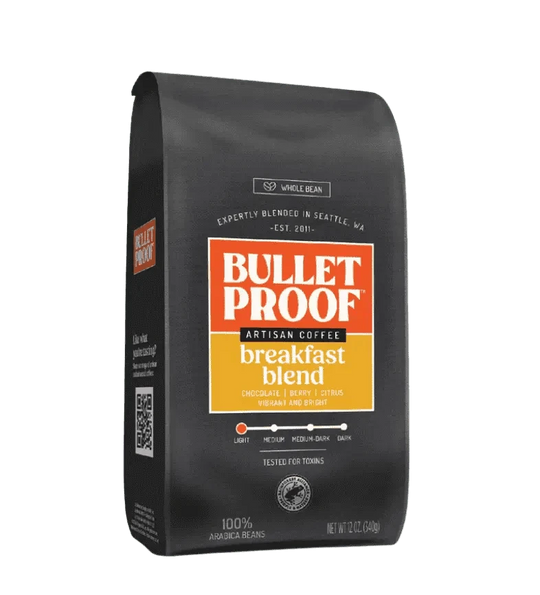 Breakfast Blend Light Roast Whole Bean
