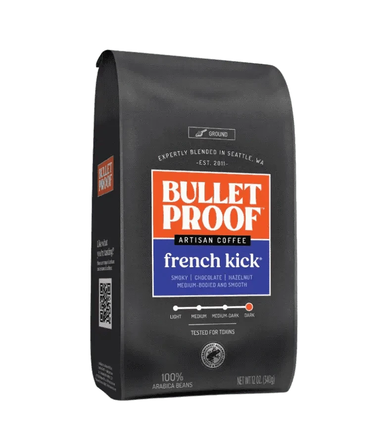 Buy Bulletproof French Kick Ground Coffee 340 gram at LiveHelfi
