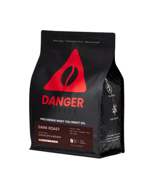Buy Danger Coffee Dark Roast Whole Bean Mineralized Coffee 775 gr at LiveHelfi