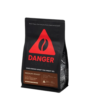 Buy Danger Coffee Medium Roast Ground Mineralized Coffee at LiveHelfi