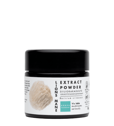 Buy KÄÄPÄ Mushrooms Organic Lion's Mane Extract Powder at LiveHelfi