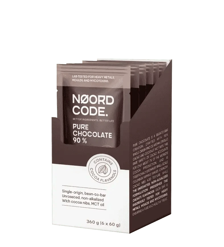 Buy NoordCode Pure Chocolate 90% at LiveHelfi