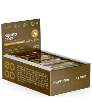 Buy NoordCode Organic Collagen Protein Bar - Hazelnut Cacao at LiveHelfi