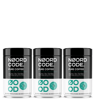 Buy NoordCode Pure Coffee 3-pack (3 x 250 grams) Light Roast Beans at LiveHelfi