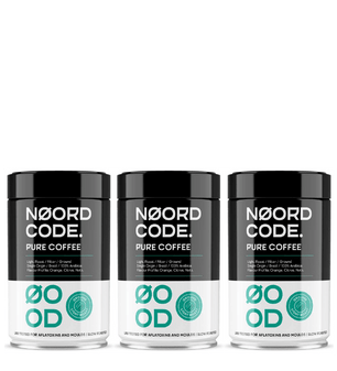 Buy NoordCode Pure Coffee 3-pack (3 x 250 grams) Light Roast Ground at LiveHelfi