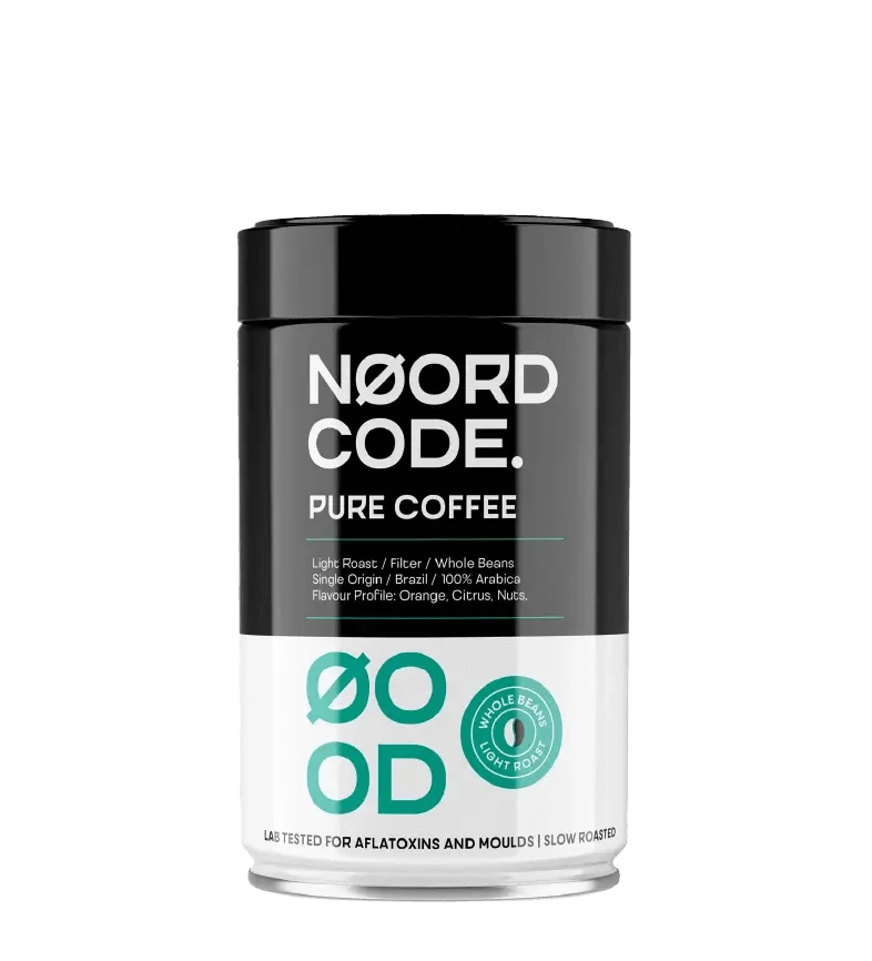 Buy NoordCode Pure Coffee Light Roast Whole Beans 250g at LiveHelfi