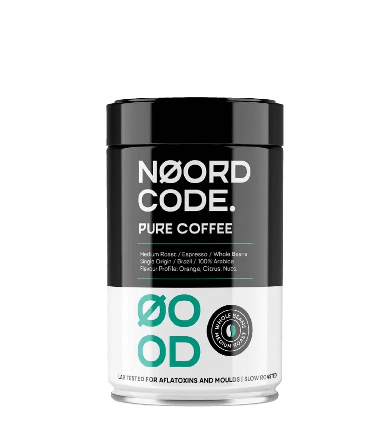 Buy NoordCode Pure Coffee Medium Roast Whole Beans 250g at LiveHelfi