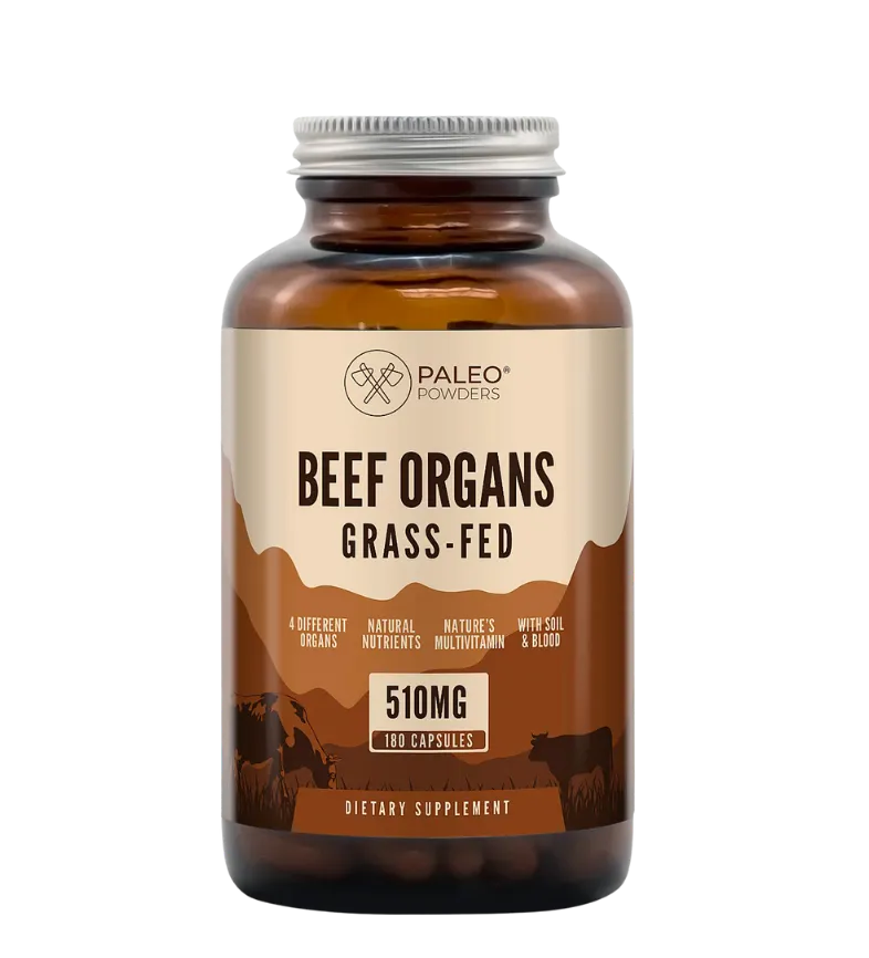 Buy Paleo Powders Grass-Fed Beef Organ Capsules at LiveHelfi