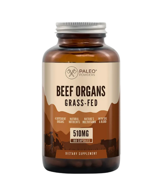 Grass-Fed Beef Organ Capsules