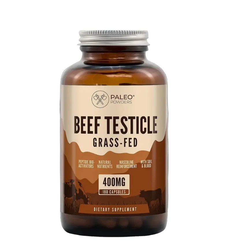 Buy Paleo Powders Grass-Fed Beef Testicles Capsules at LiveHelfi