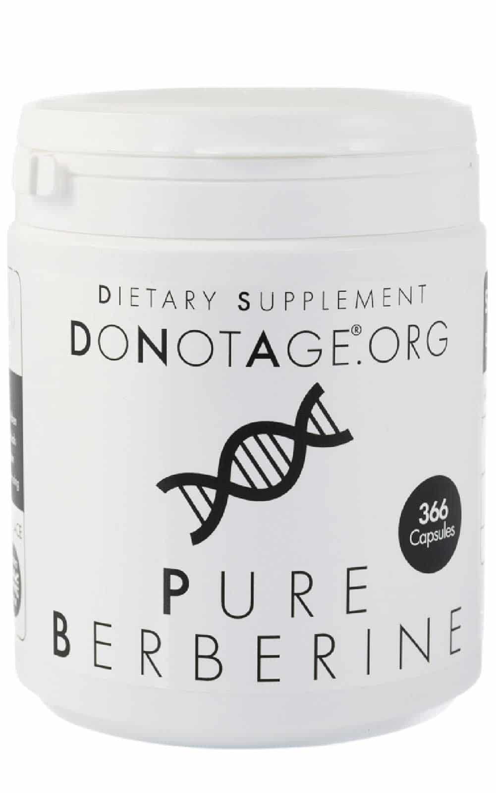 Buy Do Not Age Pure Berberine 366 Capsules at LiveHelfi