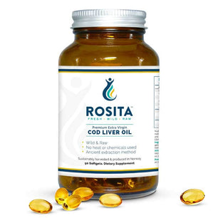 Buy Rosita Extra-virgin cod liver oil softgels at LiveHelfi
